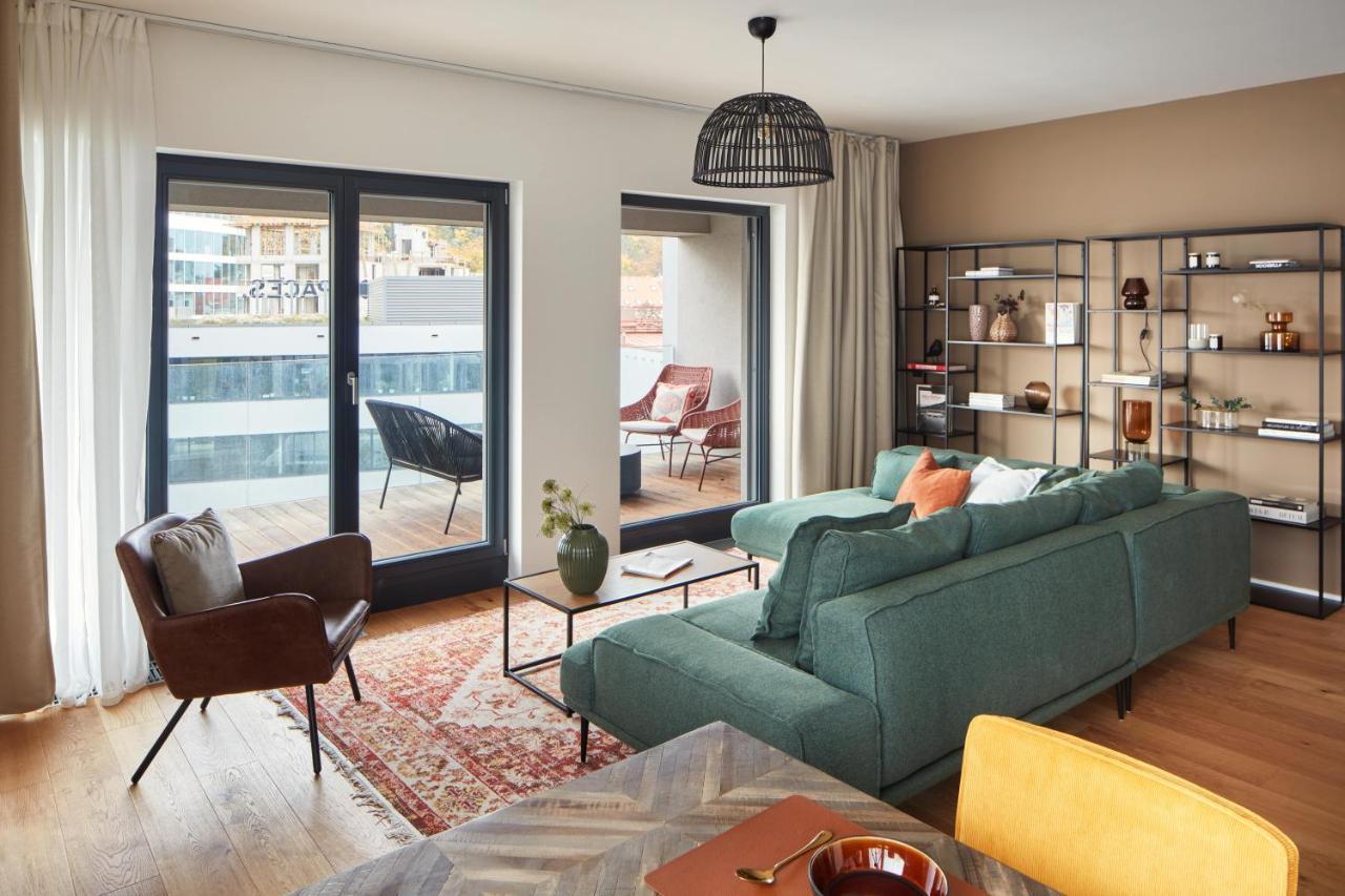 Prague Days - Designer Apts - Garage - Terrace - Easy City Access 外观 照片